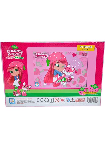 CK7863 Çilek Kız 24 Parça Frame Puzzle 2 - Utku Oyuncak