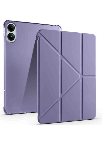 Xiaomi Poco Pad 12.1inç Için Kılıf Katlanır Kalemlikli Standlı Akıllı Case