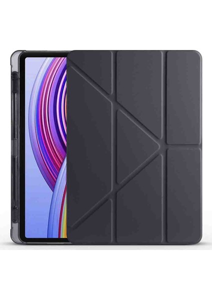 Xiaomi Poco Pad 12.1inç Için Kılıf Katlanır Kalemlikli Standlı Akıllı Case