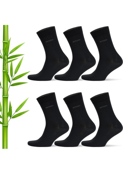 6 Çift Kutulu Bambu Premium Klasik Erkek Çorap fiyatları