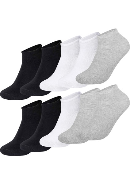 10'lu Kutu Bambu Premium Dikişsiz Bay - Sneaker Çorap