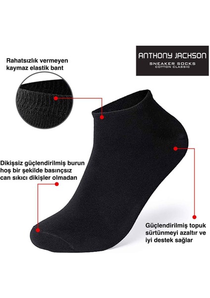 10'lu Kutu Bambu Premium Dikişsiz Bay - Sneaker Çorap fiyatları