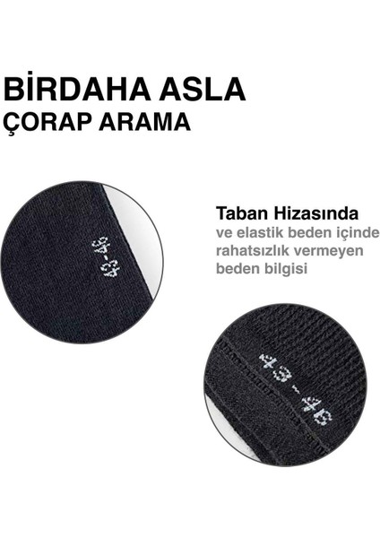 10'lu Kutu Bambu Premium Dikişsiz Bay - Sneaker Çorap fırsatları