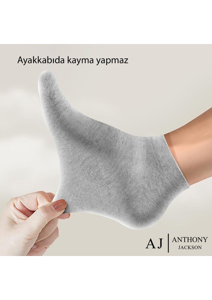10 Çift Kutulu Bambu Premium Bay-Bayan Patik Çorap - Bilek Boy Kısa Spor Koşu ve Yürüyüş Çorabı fırsatları
