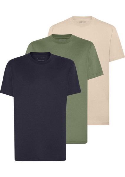3'Lü Kutu Erkek T-Shirt Starlight