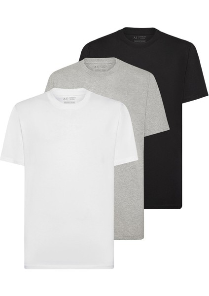 3'Lü Kutu Erkek T-Shirt Starlight