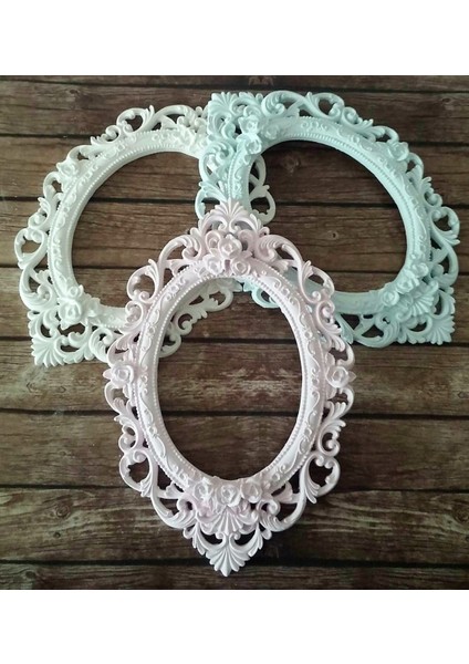 Büyük Boy Çerçeve 34CM Silikon Kalıp K-003 modelleri