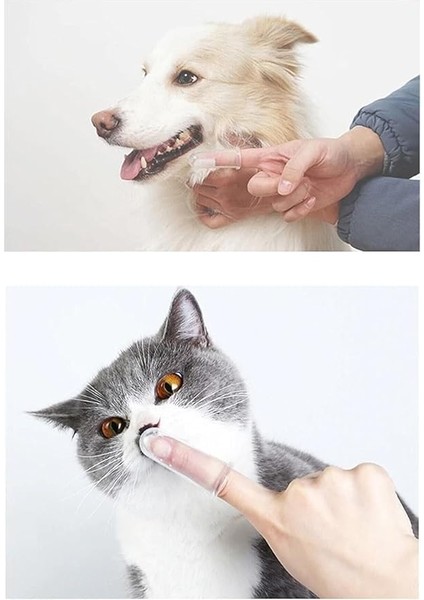 Kedi Köpek Silikon Diş Temizlik Fırçası