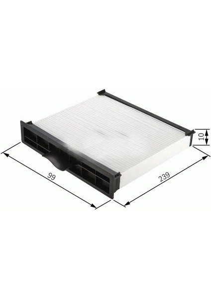 Getz 1.5 Crdi 3 Silindir Polen Filtresi 2003-2005