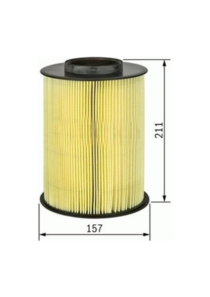 Ford Focus 1.6 Tdci Hava Filtresi 2004-2008 N11.13902