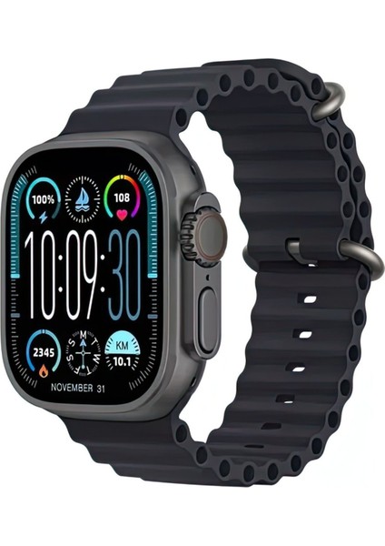 300-400 Mah Hk9 Ultra 2 Max 2024 Yeni Model (Watchos 10 Işletim Sitemi Chatgpt Amoled) 6 Ay Yo