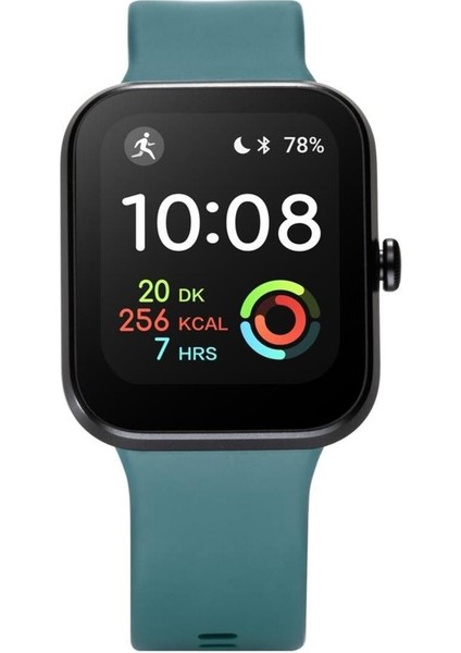 Yeşil Akıllı Saat 2 Max Yeşil Siyah Yeşil Vestel Garantili 2 Yıl 42 mm 300-400 Mah