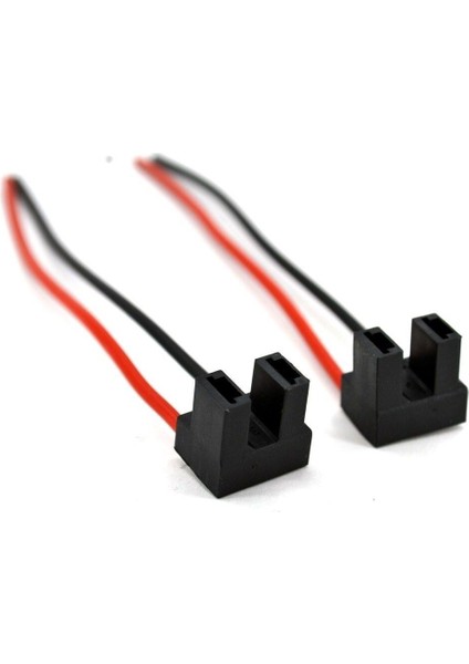 2 Adet H7 Ampul Duy Far Fişi 1.5mm Kablolu Soket