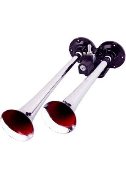 Korna Havalı Ikılı Duz Ses 12V Kromlu