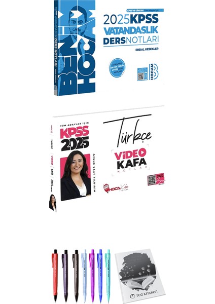2025 Kpss Türkçe Video Kafa Notlar - 2025 Kpss Vatandaşlık Ders Notları