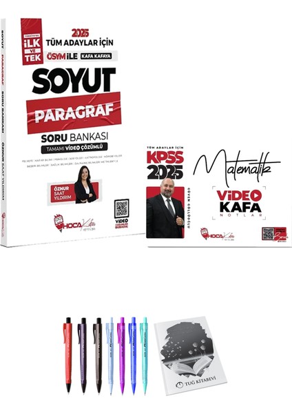 Soyut Paragraf Soru Bankası - 2025 Kpss Matematik Video Kafa Notlar