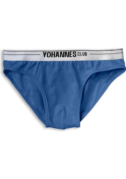 Yohannes Club Yohannesclub Erkek Çocuk Pamuklu Iç Çamaşırı; Slip (Saks M. Mavi M. Gri M. Lacivert)