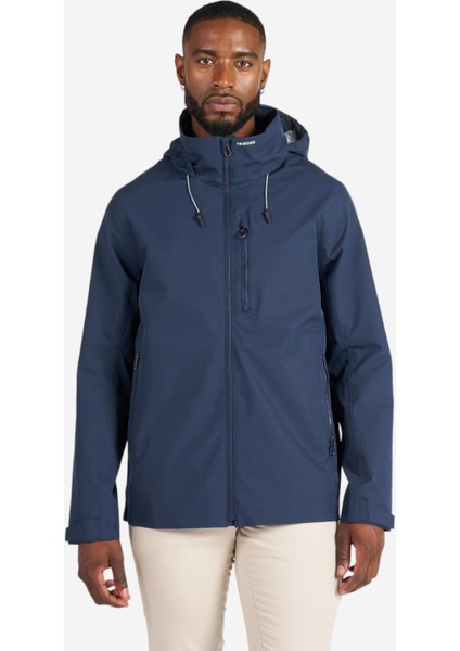 Tribord Erkek Yelkenli Yağmurluğu - Lacivert - Sailing 500