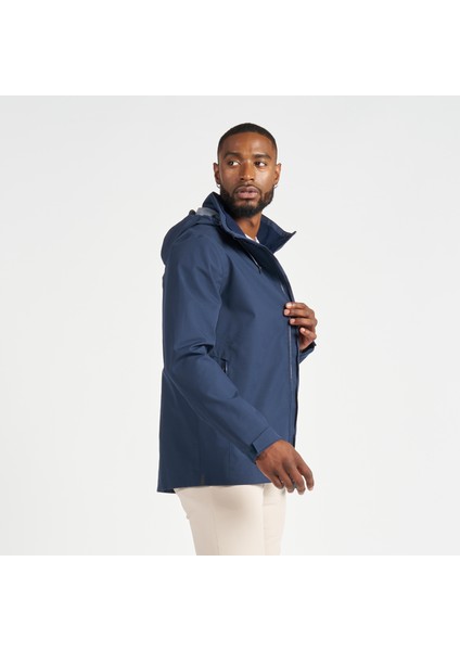 Tribord Erkek Yelkenli Yağmurluğu - Lacivert - Sailing 500 modelleri