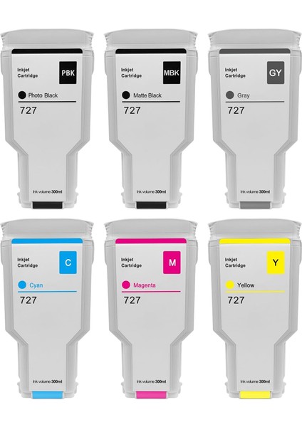 Fast İmage Fast® Hp 727 Foto Siyah Ink Kartuş 130ML