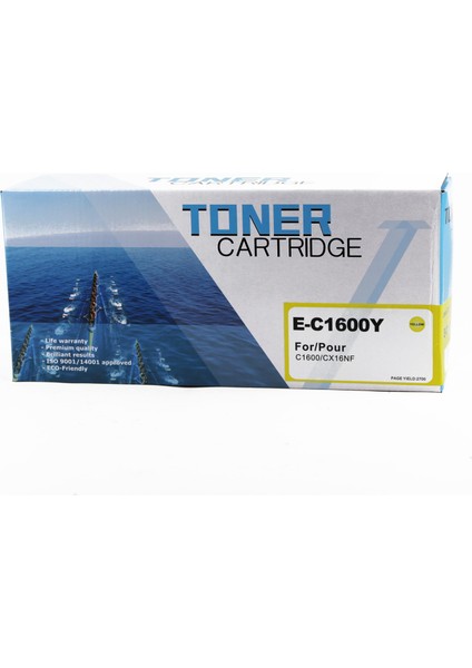 Fast® Epson C1600-CX16 Sarı Toner 2,7k