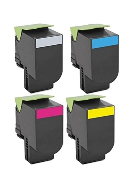 Fast İmage Fast® Lexmark CX310-CX410-CX510 Sarı Toner 2k