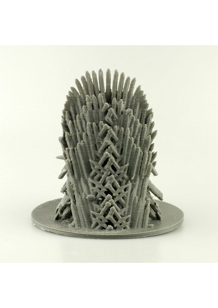 Game Of Thrones Demir Taht Figürü - Gri - 10CM