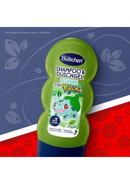 Çocuk Şampuan&duş Jeli 2 In 1 Pokemon Bulbasaur 230 ml