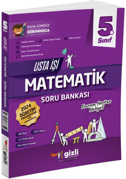 2025 5. Sınıf Matematik Usta İşi Soru Bankası - Kavram Haritası