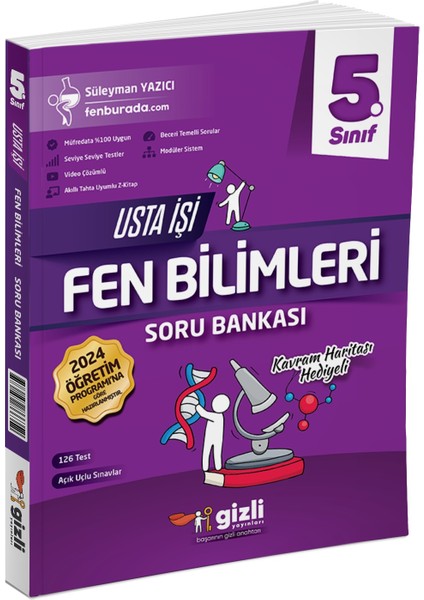 2025 5. Sınıf Fen Bilimleri Usta İşi Soru Bankası - Kavram Haritası