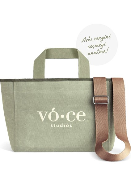 Kanvas Mint Green Medium Bag