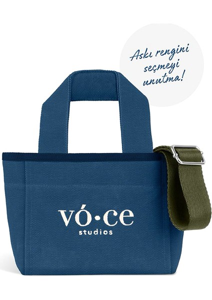 Kanvas Blue Mini Bag
