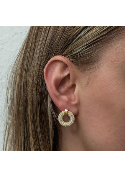 Gümüş Halka Gold Kadın Küpe fırsatları