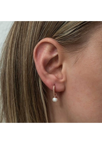 Gümüş Rose Inci Kadın Küpe fiyatları