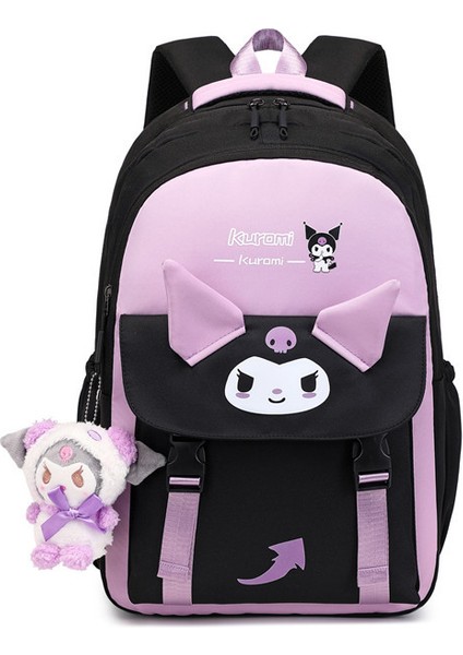 Karikatür Sırt Çantası Yüksek Görünümlü Gençlik Kolej Tarzı Sırt Çantası (Yurt Dışından)