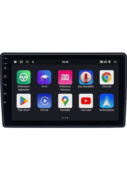 Toyota Proace City Android Multimedya Sistemi (2010-2016) 2 GB Ram, 32 GB Hafıza, 4 Çekirdek, Necvox