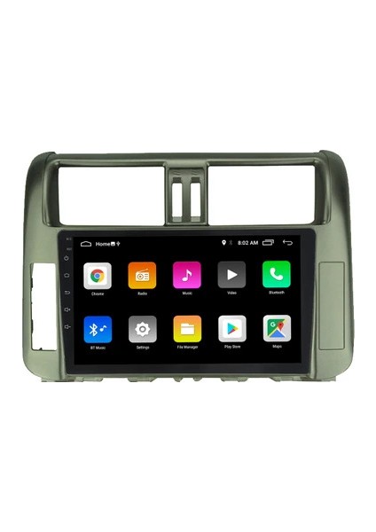 Toyota Prado Android Multimedya Sistemi (2010-2013) 2 GB Ram, 32 GB Hafıza, 4 Çekirdek, Necvox