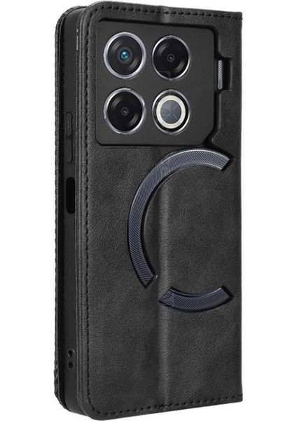 Infinix Gt 20 Pro 5g Manyetik Kapatma Pu Deri Cüzdan Için Kılıf (Yurt Dışından)