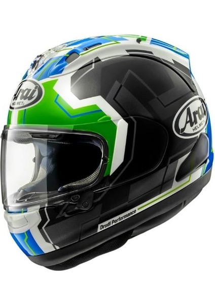 RX-7V Evo Jr 65 Green Kapalı Kask