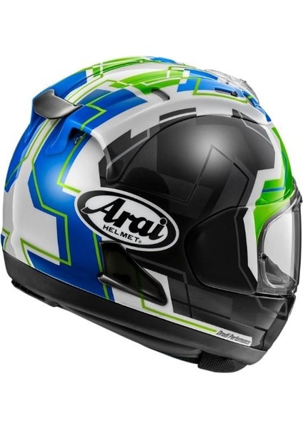 RX-7V Evo Jr 65 Green Kapalı Kask