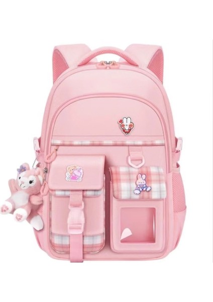 1'den 6'ya Kadar Olan Sınıflardaki Kızlar Için Ilkokul Çocukları Için Okul Çantaları, Hafif, Yük Azaltıcı, Omurgayı Koruyan, Büyük Kapasiteli (Yurt Dışından)