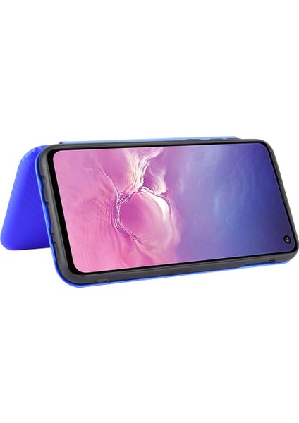 Kart Sahibinin ile Samsung Galaxy S10E Deri Folio Flip Case Için Kılıf (Yurt Dışından)