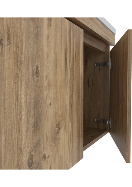 Tokyo 80 cm Mdf Banyo Dolabı Seti modelleri