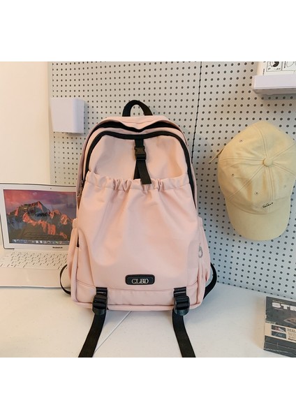 Ortaokul Öğrencileri, Lise Öğrencileri ve Üniversite Öğrencileri Için Basit, Büyük Kapasiteli Erkek Çocuk Okul Çantaları, Niş Hafif Sırt Çantaları (Yurt Dışından)