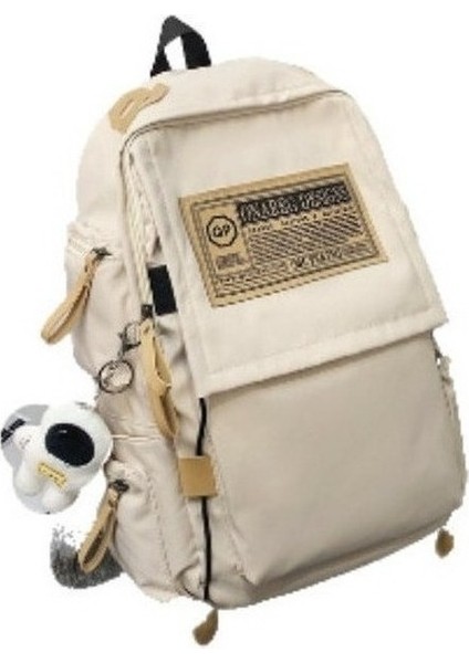 Kawaii Sırt Çantası Gençlik Rüzgar Gündelik Yaratıcı + Kolye Ucu*1 (Yurt Dışından)