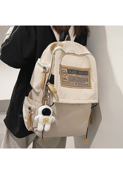 Kawaii Sırt Çantası Gençlik Rüzgar Gündelik Yaratıcı + Kolye Ucu*1 (Yurt Dışından) fiyatları