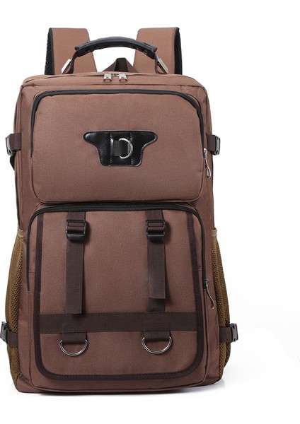 Büyük Kapasiteli, Dış Mekanda Nefes Alabilen, Aşınmaya Dayanıklı, Çok Işlevli Kanvas Sırt Çantası (Yurt Dışından)