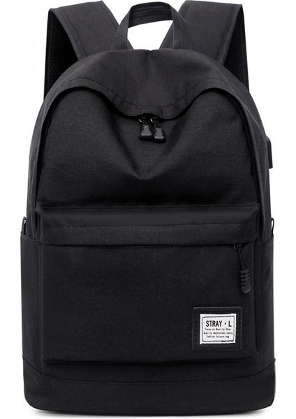 Sırt Çantası Erkek Büyük Kapasiteli Kadın Lise Ortaokul Öğrenci Çantası Erkek Seyahat Bilgisayar Çantası Rahat Üniversite Öğrencisi Sırt Çantası (Yurt Dışından)