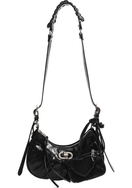 3'ü 1 Arada Perçinli Koltuk Altı Çantası (Yurt Dışından)