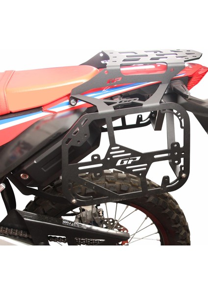 Honda CRF250 Rally 2021-2024 Uyumlu Yan Çanta Demiri Siyah fiyatları